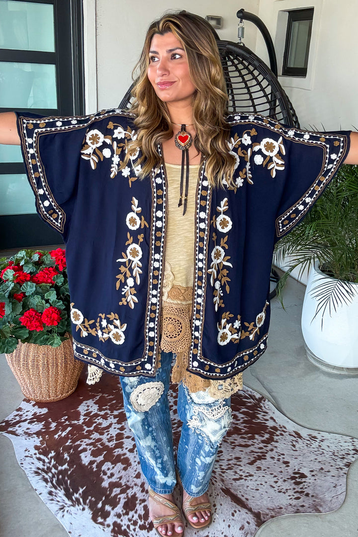AHB EXCLUSIVE: Anywhere With Me Oversized Cardigan - Navy
