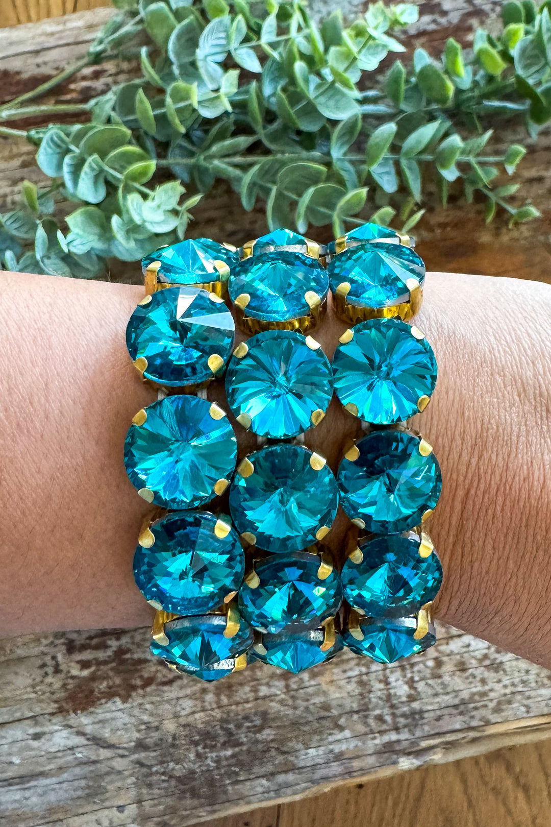 Love Song Stretch Bracelet (EACH SOLD SEPARATELY) Teal