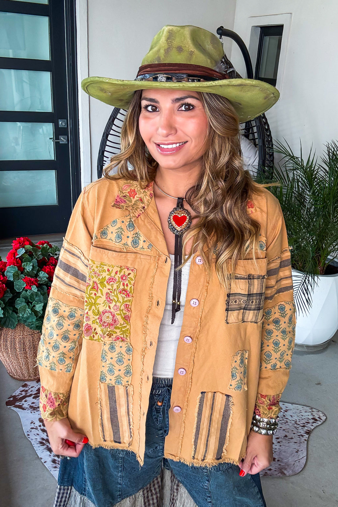 Evening Stroll Blouse/Jacket - 100% Cotton
