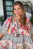 Sunlit Favor Dress - 100% Cotton - Natural Multi