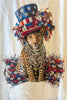 Wild About Freedom Tee - 100% Cotton - Cheetah