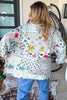 Patchwork Love Oversized Top - 100% Cotton