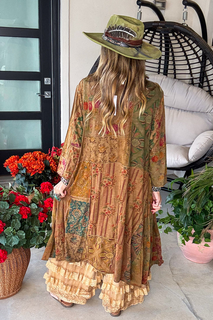 Patchwork Dream Dress - Fall Colors - 100% Cotton