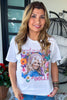 Raised On Sunshine Dolly Shirt - White - 100% Cotton