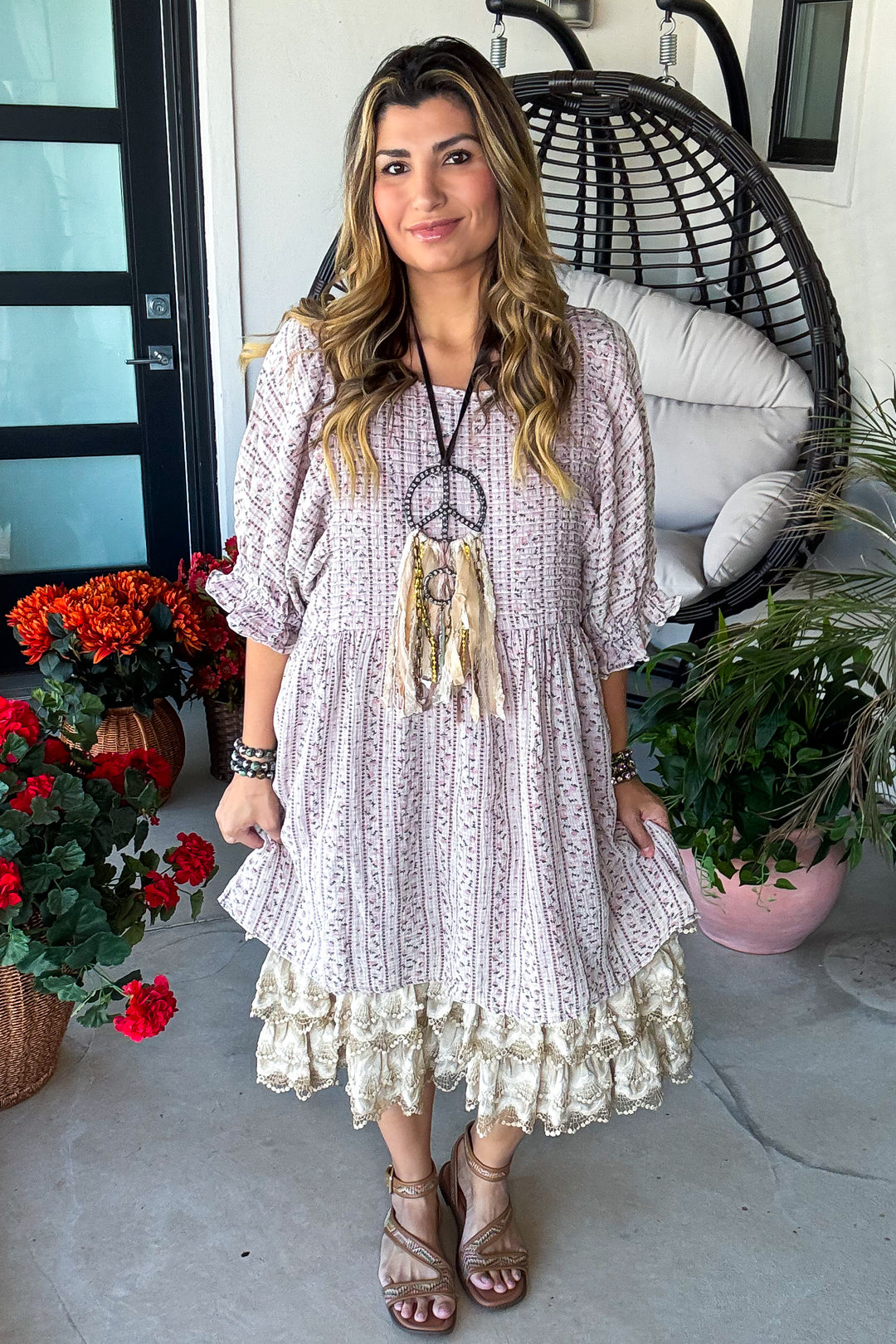 PRE ORDER The Softest Dress Ever - 100% Cotton - Dusty Lilac