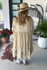 Golden Prairie Lace Cotton Duster -100% Cotton - MADE IN USA