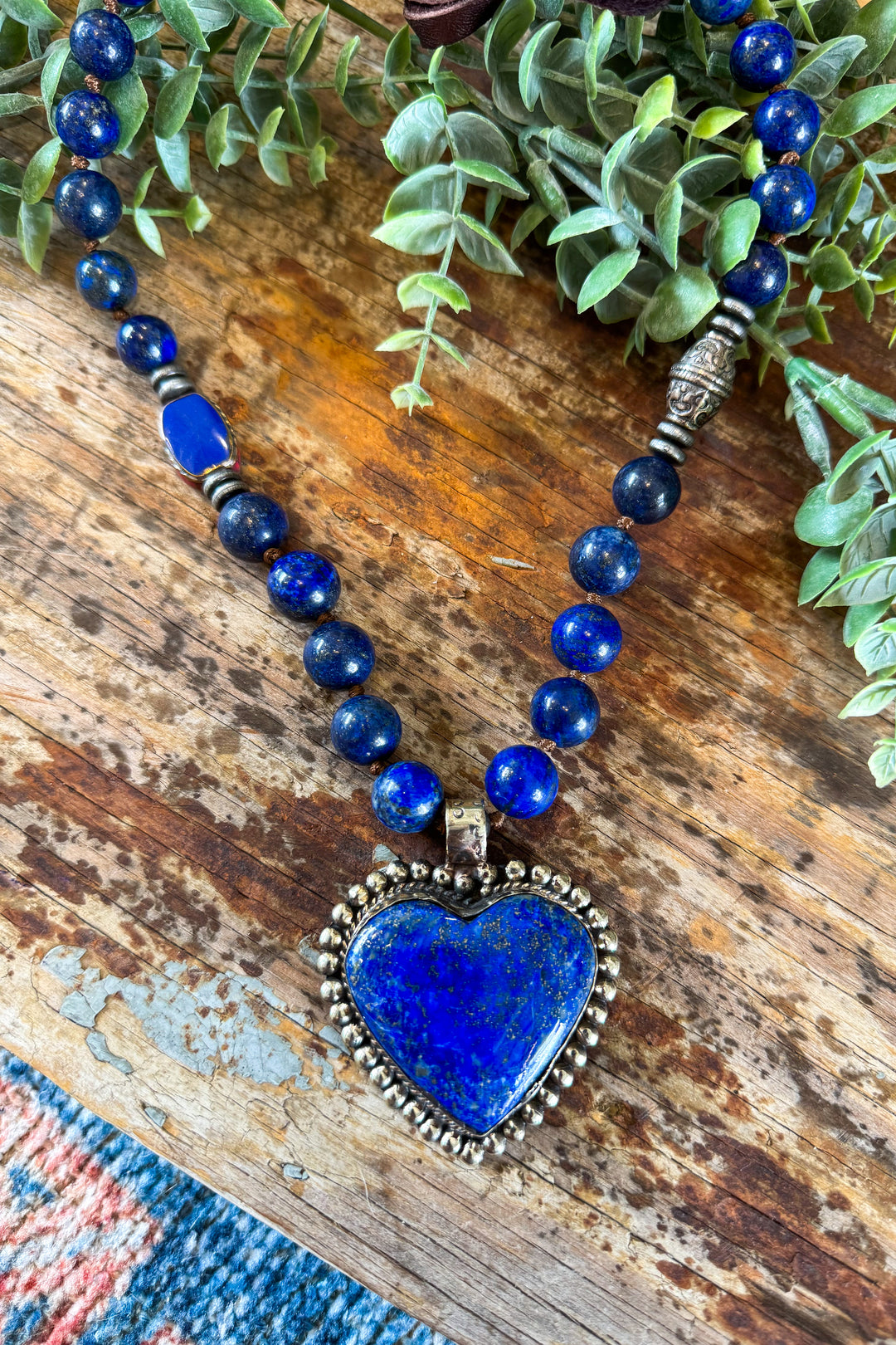 One of a Kind Genuine Lapis Lazuli Necklace