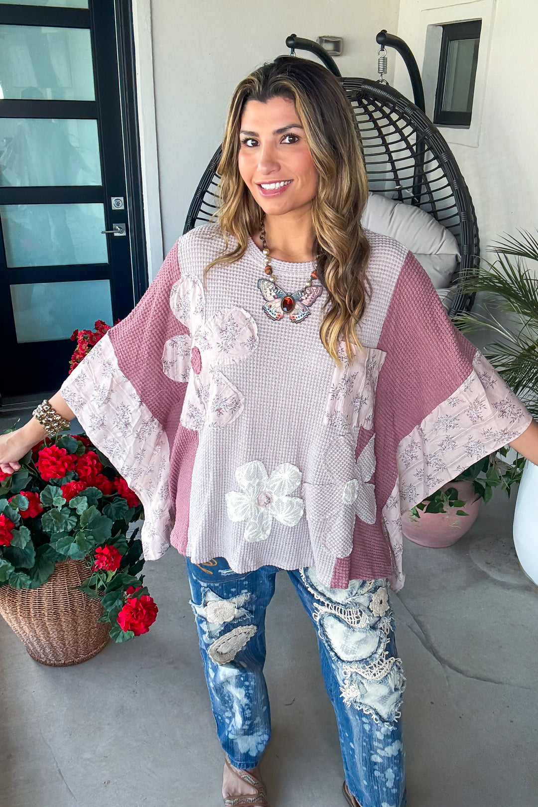 Cinnamon Spice Oversized Top