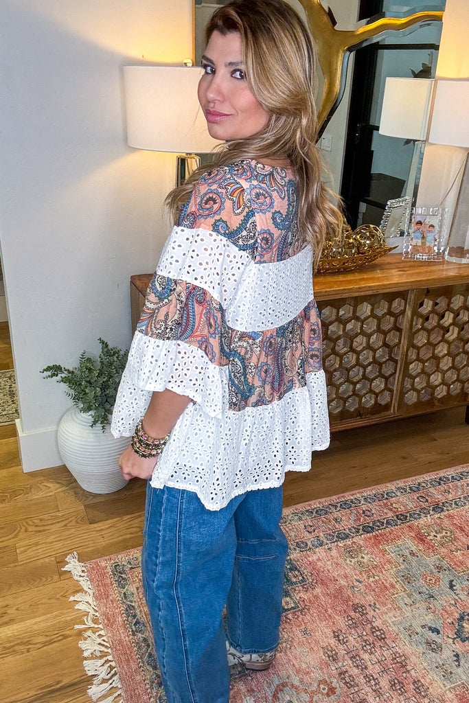 Wonderful Favor Top - Peach