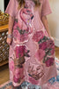 PRE ORDER: Flamingo Heirloom Pink Maxi Dress - 100% Cotton