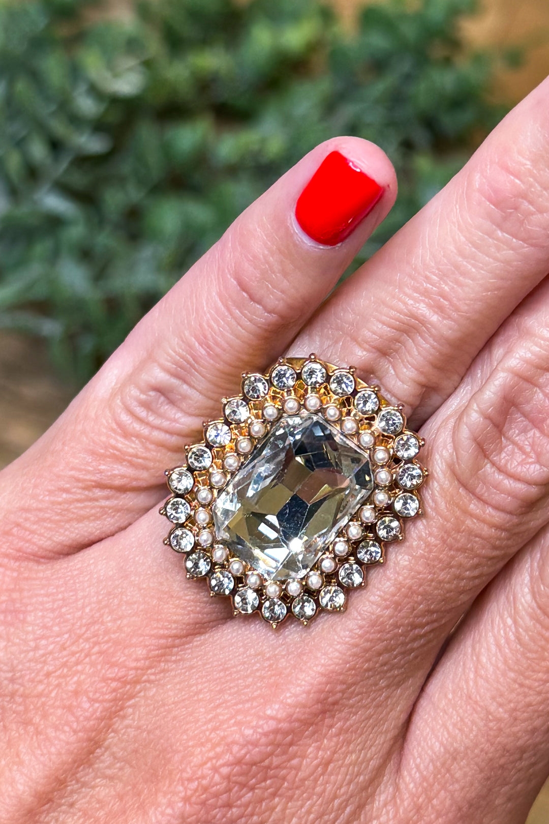 Jaded Gypsy Ring - Clear