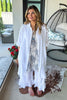 Making Dreams 100% Linen Dress - Made In Italy - White