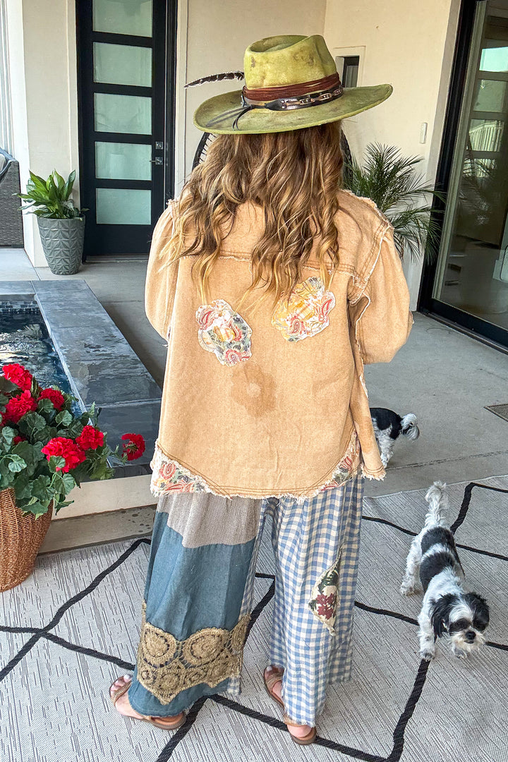 Prairie Patch Shacket - 100% Cotton