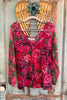 Cowgirl and Roses Mesh Top