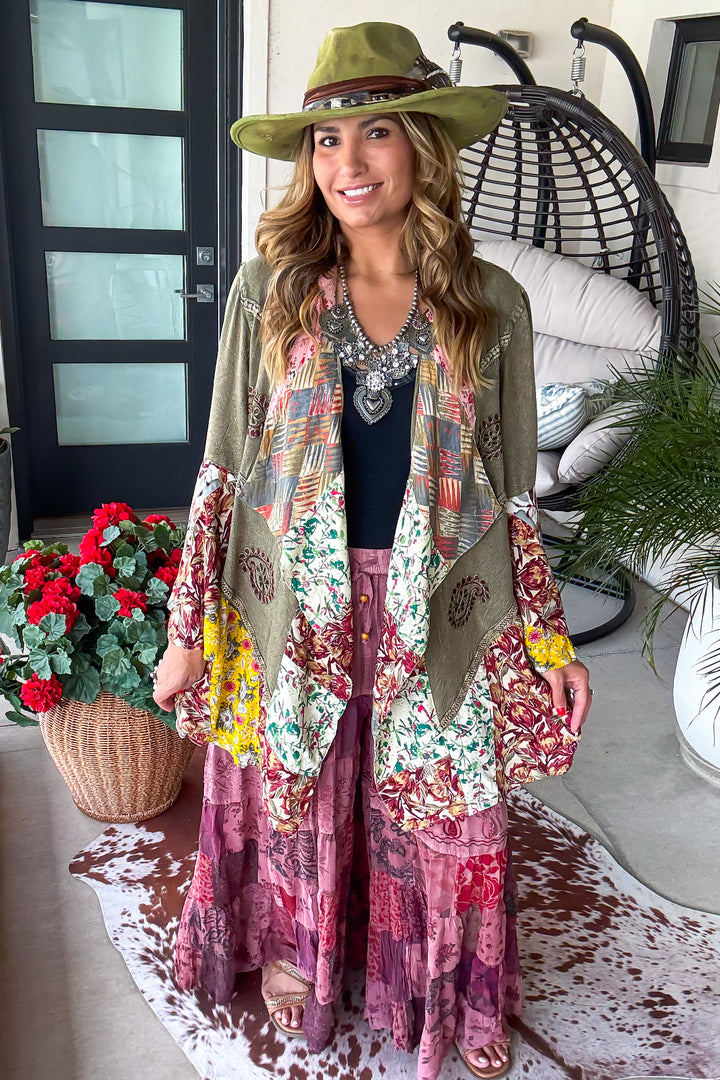 Beautiful Luck Cardigan  - Gravel