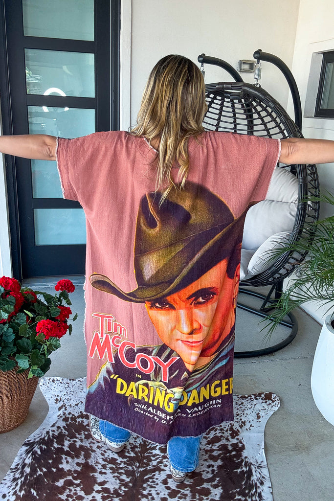 Darin Danger Hi Low Tunic - 100% Cotton