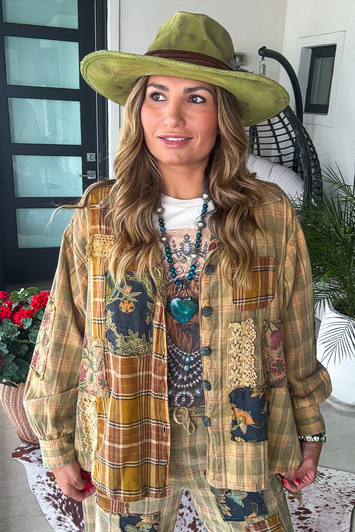 Sweet On You Reversible Jacket - 100% Cotton