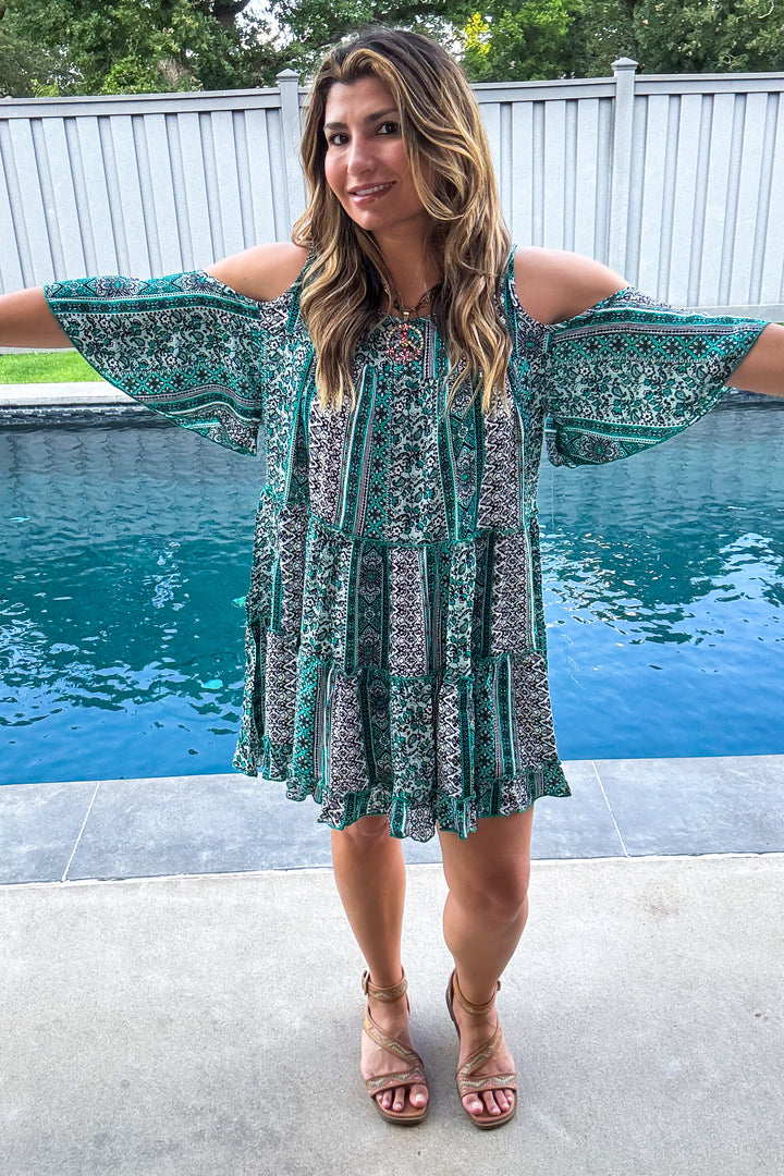 Voice Of Truth Tunic/Dress - Multi Mint