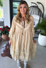 Golden Prairie Lace Cotton Duster -100% Cotton - MADE IN USA