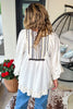 Earthlight Romance Top - 100% Cotton - Natural