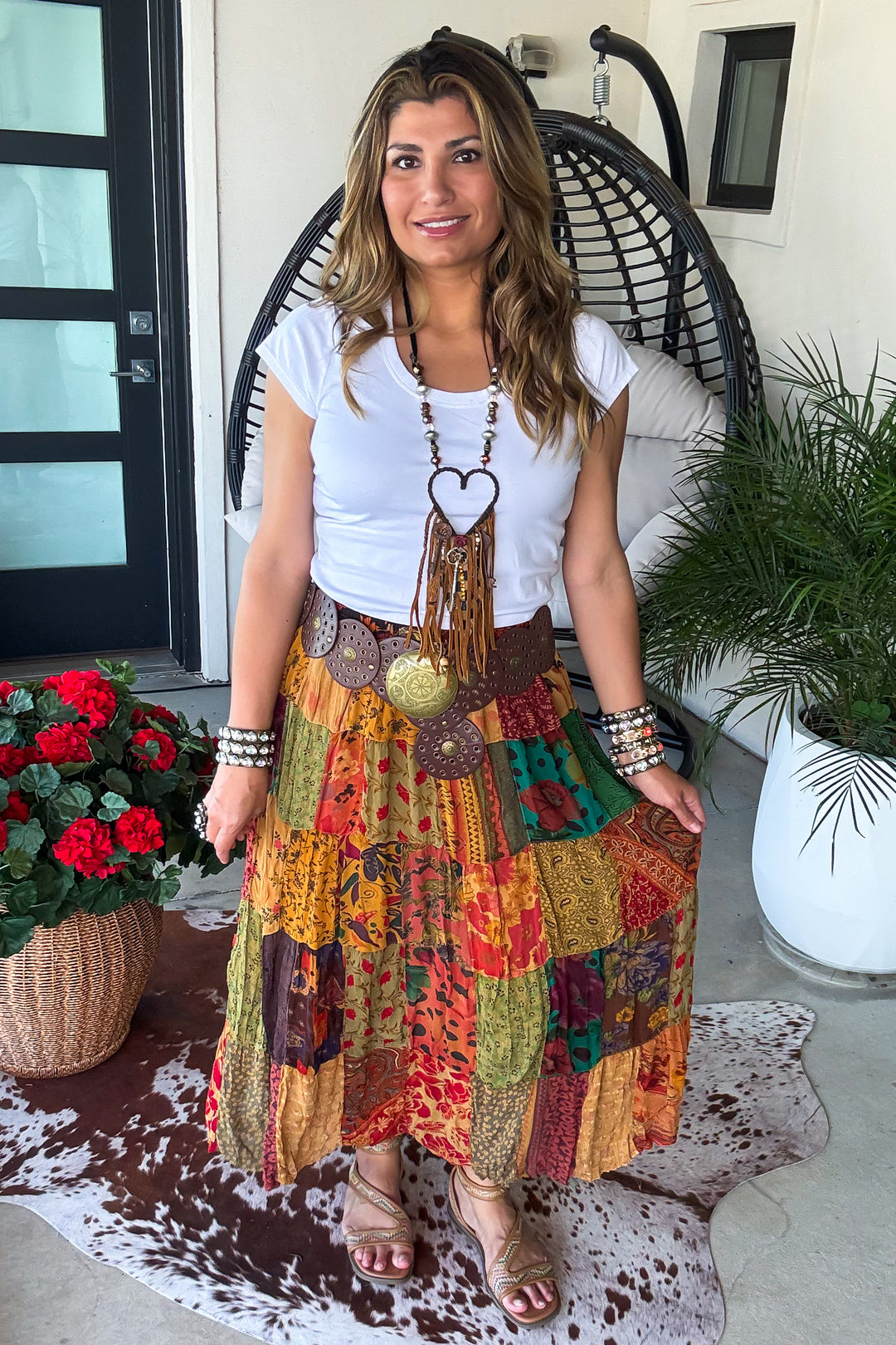 PRE ORDER: Dreaming Of Tomorrow Elastic Waist Maxi Skirt - Camel