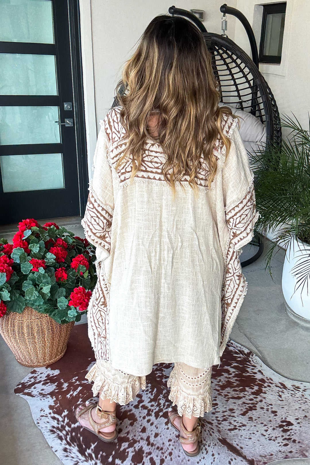 Sunlit Story Kimono - 100% Cotton