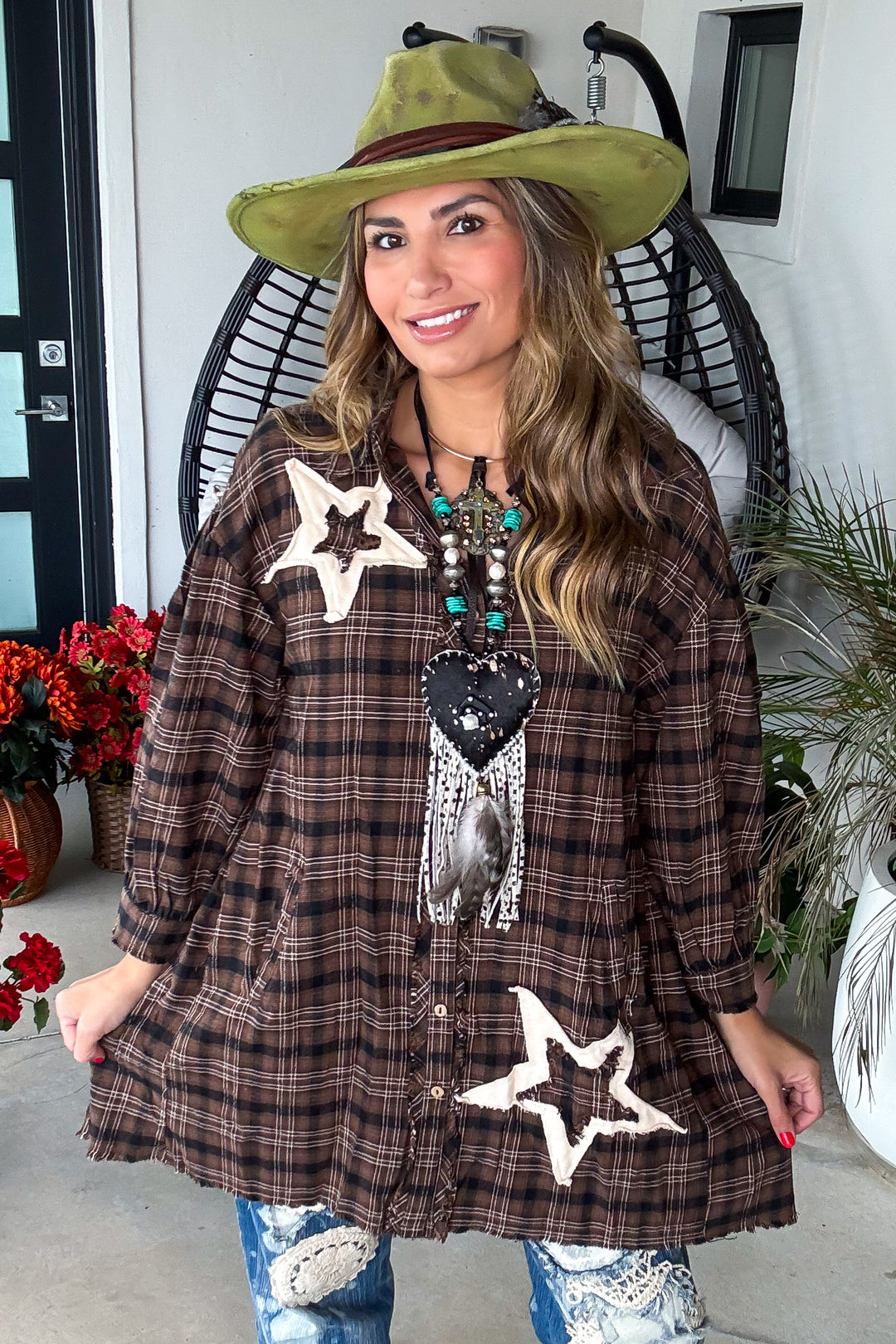 Prairie Meadow Top - 100% Cotton