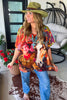 Patsy Cliene Oversized Collar Top - 100% Cotton