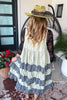 Checkered Dreams Dress - Oversized - Adjustable Back