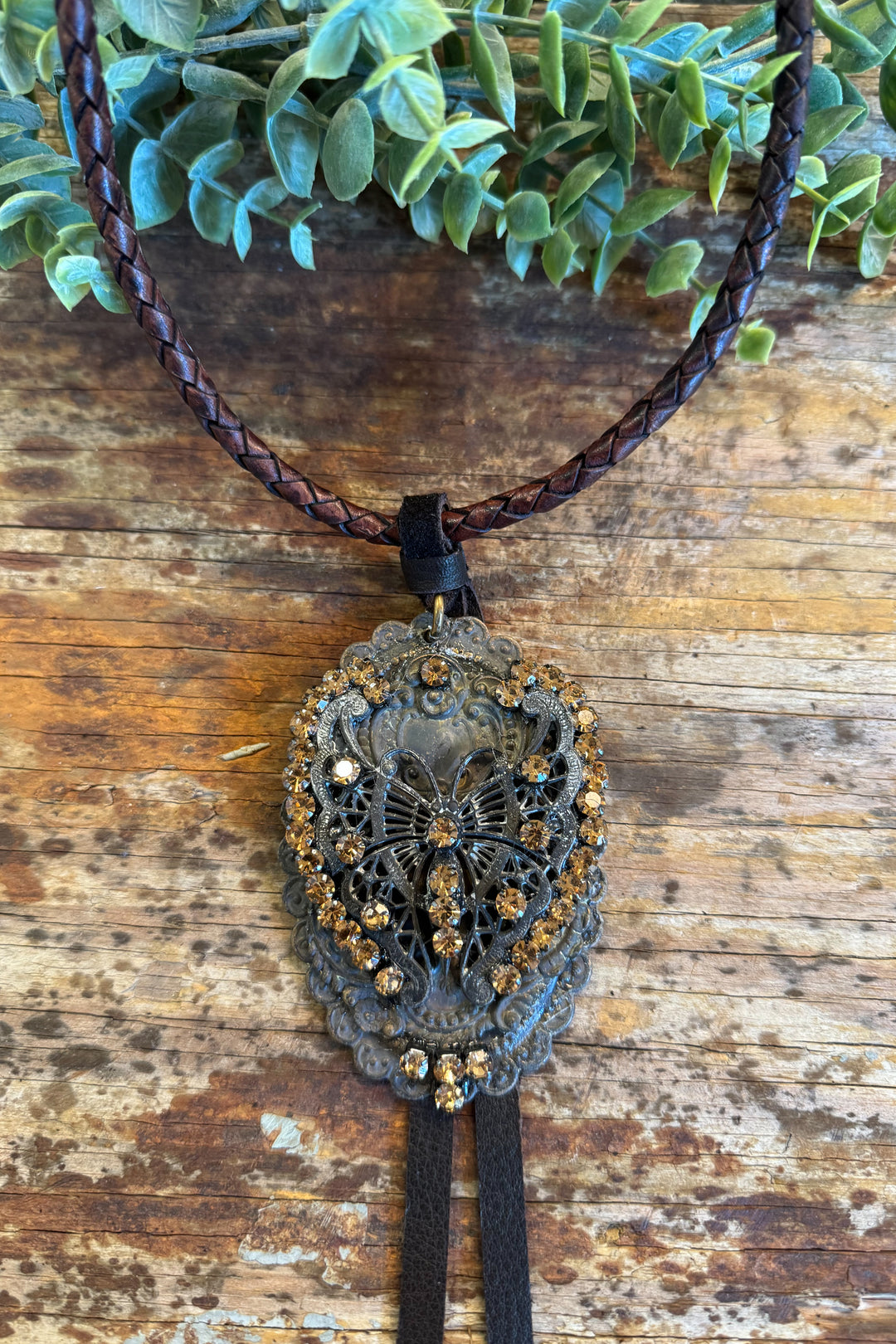 Butterfly Cameo Necklace - Jaded Gypsy