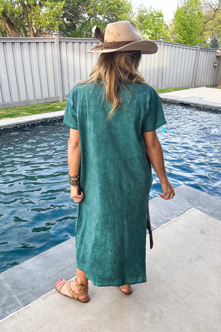 Spirit of the West Midi Dress - 100% Cotton