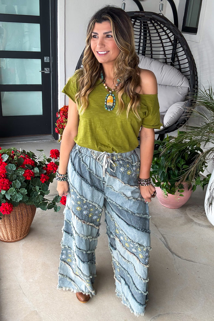 Daisy Daydreams Pants - 100% Cotton