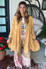 Well With My Soul Jacket - 100% Cotton - Mustard