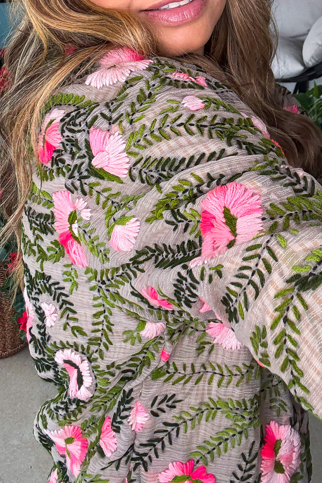 One of a Kind - Handmade - Secret Garden Cardigan - Final Sale