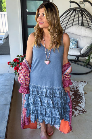 Sunlit Blossom Crochet Top - Beige (Top Part Only - dress sold separately)