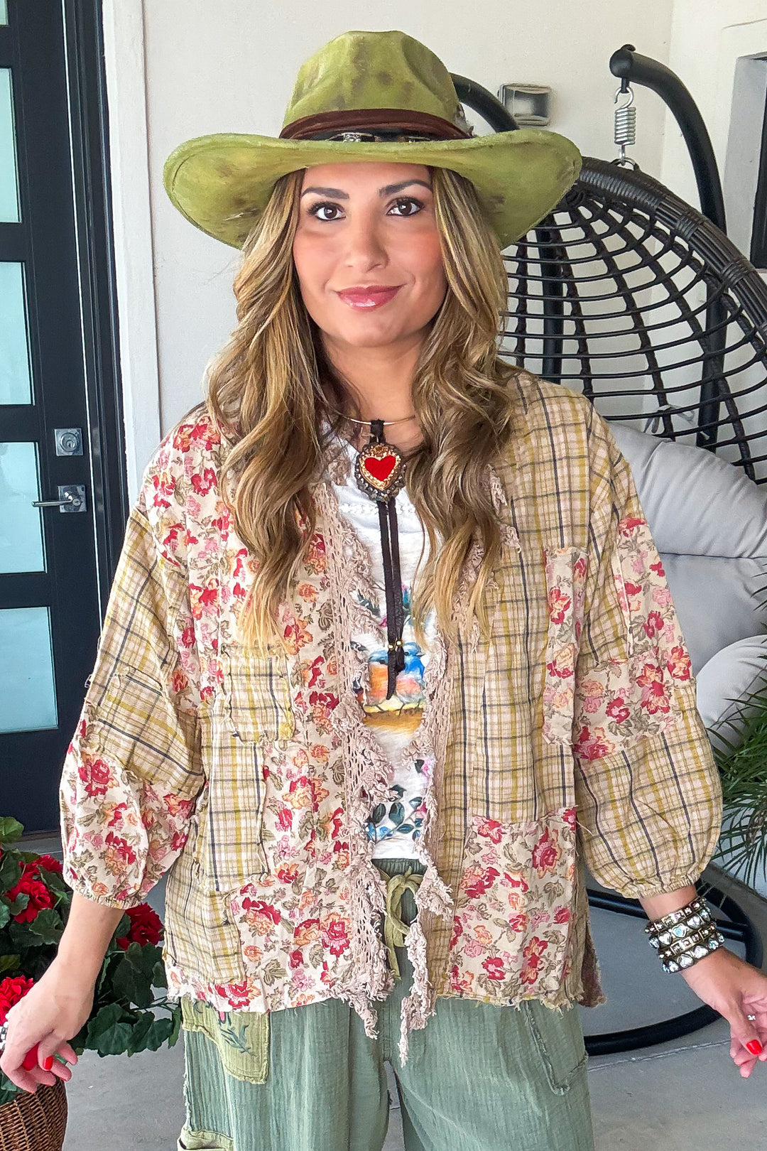 PRE ORDER: Wildflower Fountain Jacket - 100% Cotton