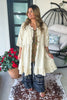 Relaxed Rhythm Duster/Dress - Natural - Cotton Linen Blend