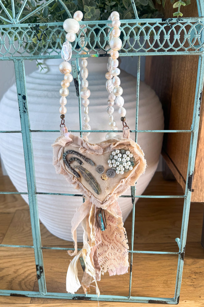 Handmade Prayer Pocket Necklace