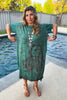 Chief Joseph Midi Dress - 100% Cotton - Green