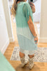 Sun-Washed Outing Dress - Aqua