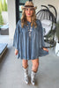 Wild Soul Oversized Dress -  100% Cotton