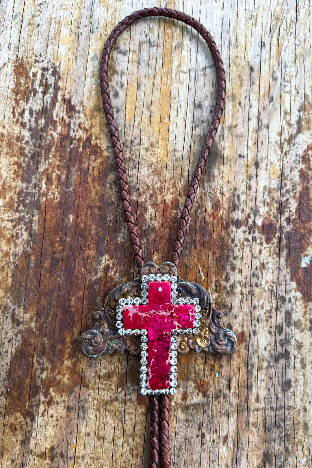 Cross BOLO Necklace - Jaded Gypsy