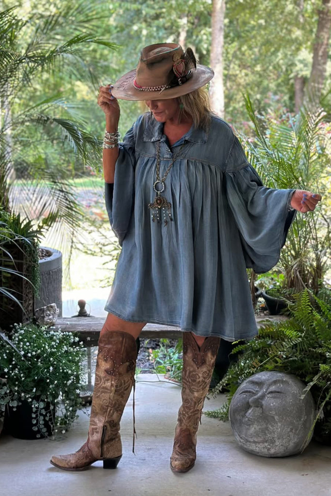 Wild Soul Oversized Dress -  100% Cotton