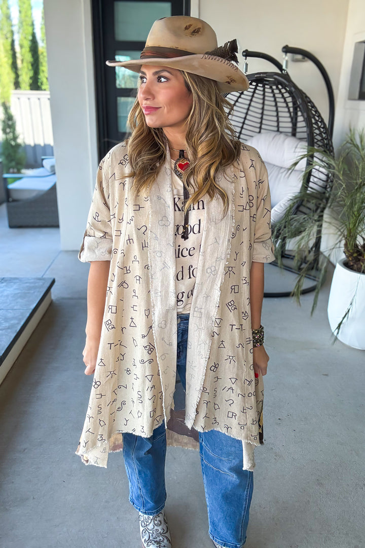 Wild West Duster - 100% COTTON