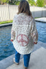 Confidence In Motion Tunic - 100% Cotton - Cream Floral