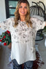 Sweet Meadow Bloom Dress - 100% Linen