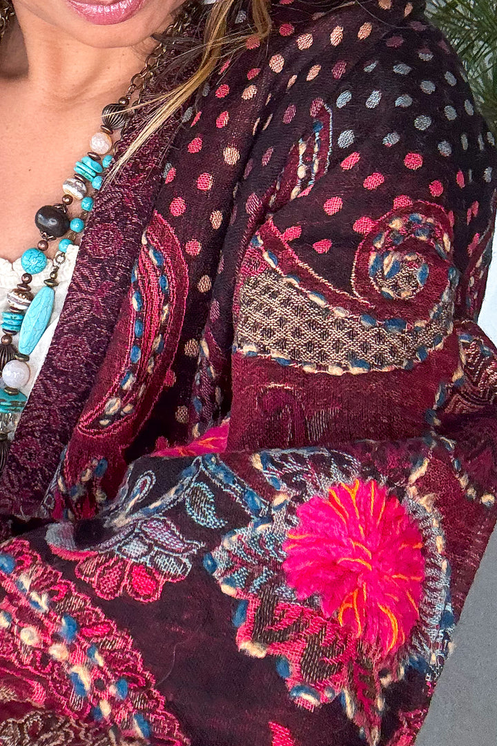 Queen Elizabeth Ruana Jacket