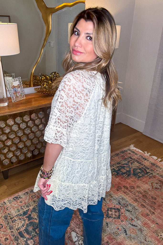 Vineyard Breeze Top - Beige