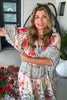 Sunlit Favor Dress - 100% Cotton - Natural Multi