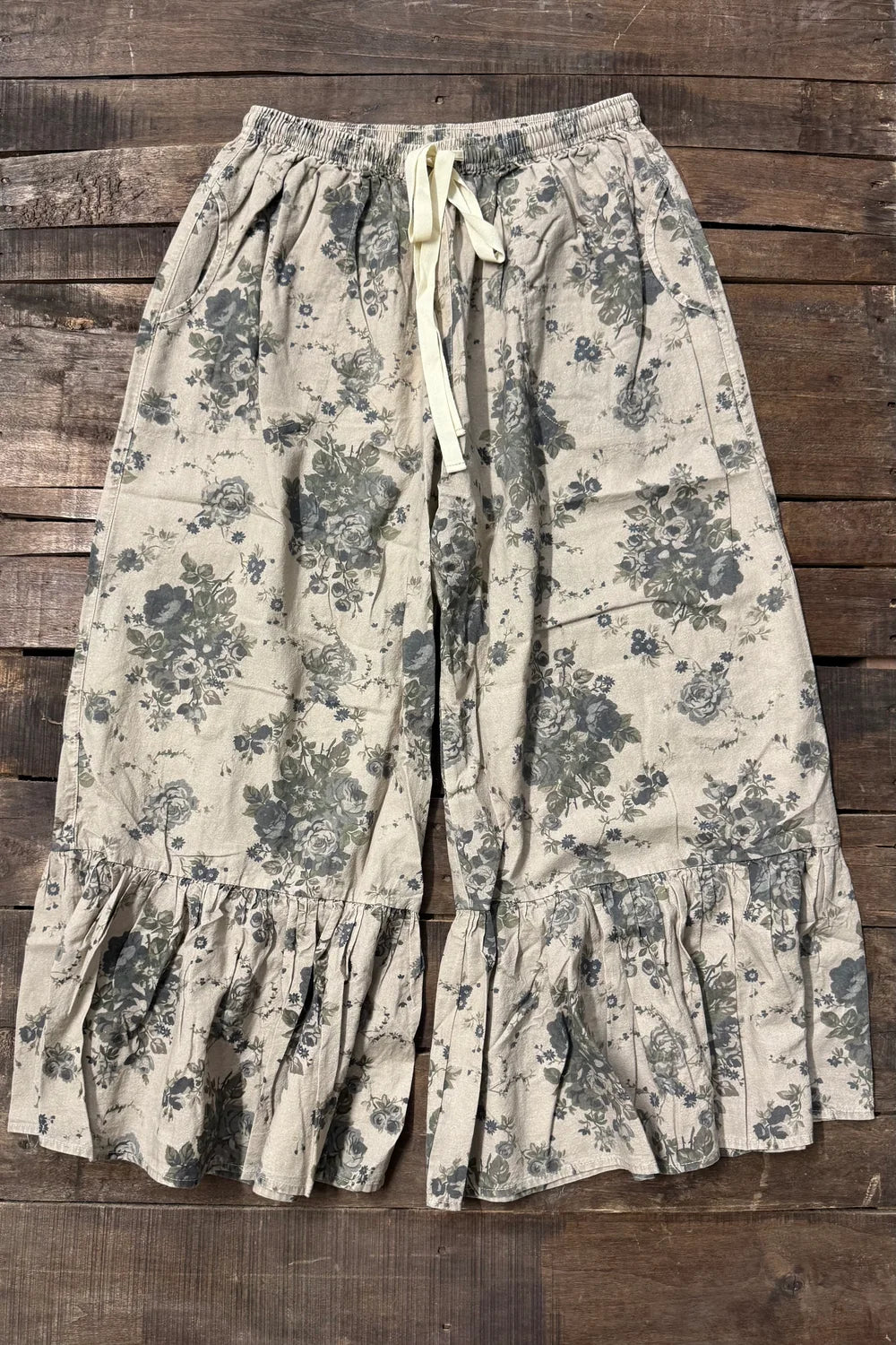 Whimsical Love Bloomers - 100% Cotton - Gray